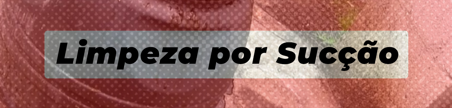 limpeza por suc��o